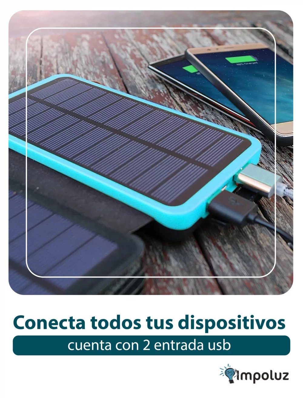 ENTRADAS DE LA POWER BANK PANELES